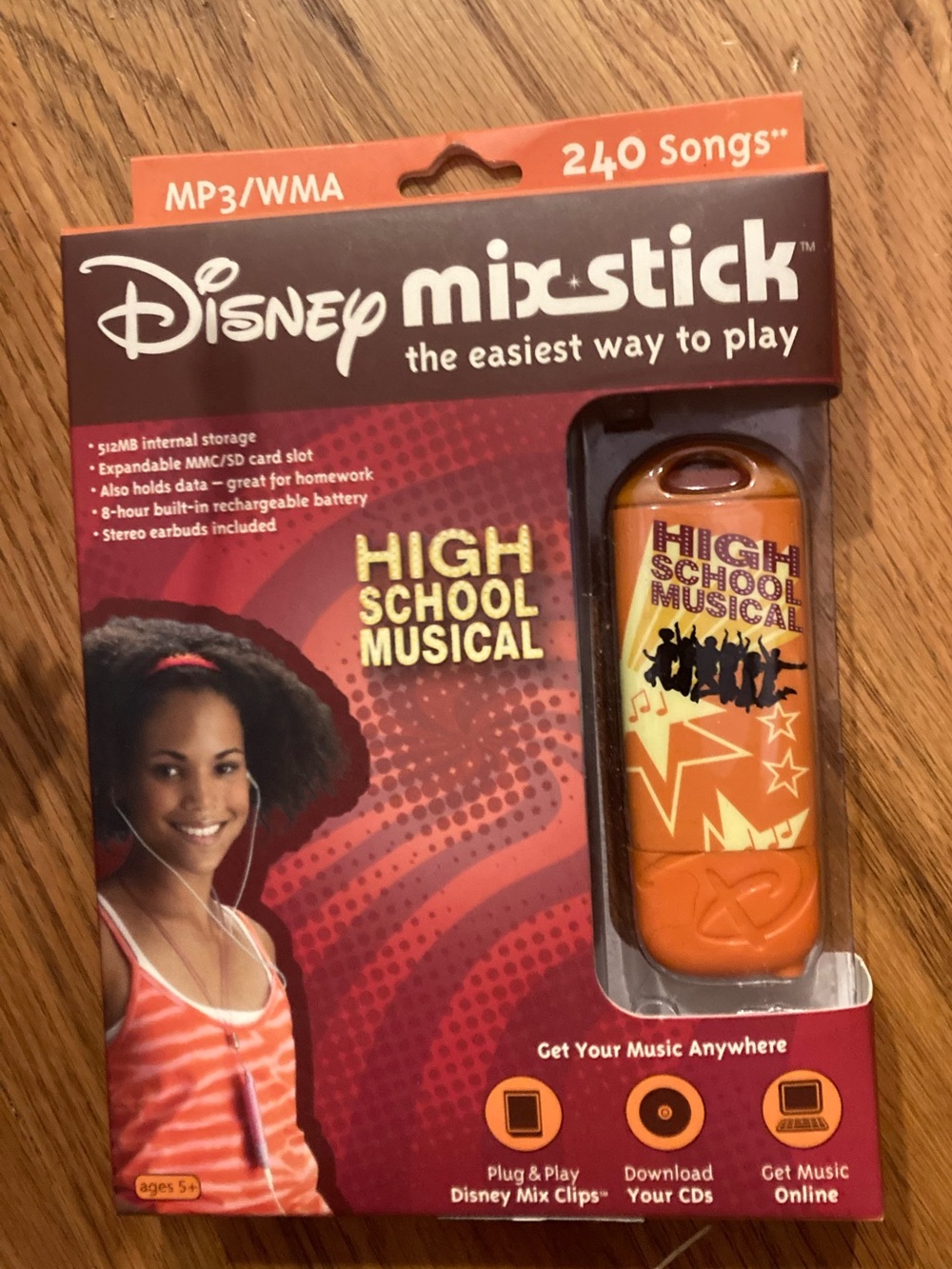 Disney Mix·Clip MP3 Player “ High School Musical” - NIB